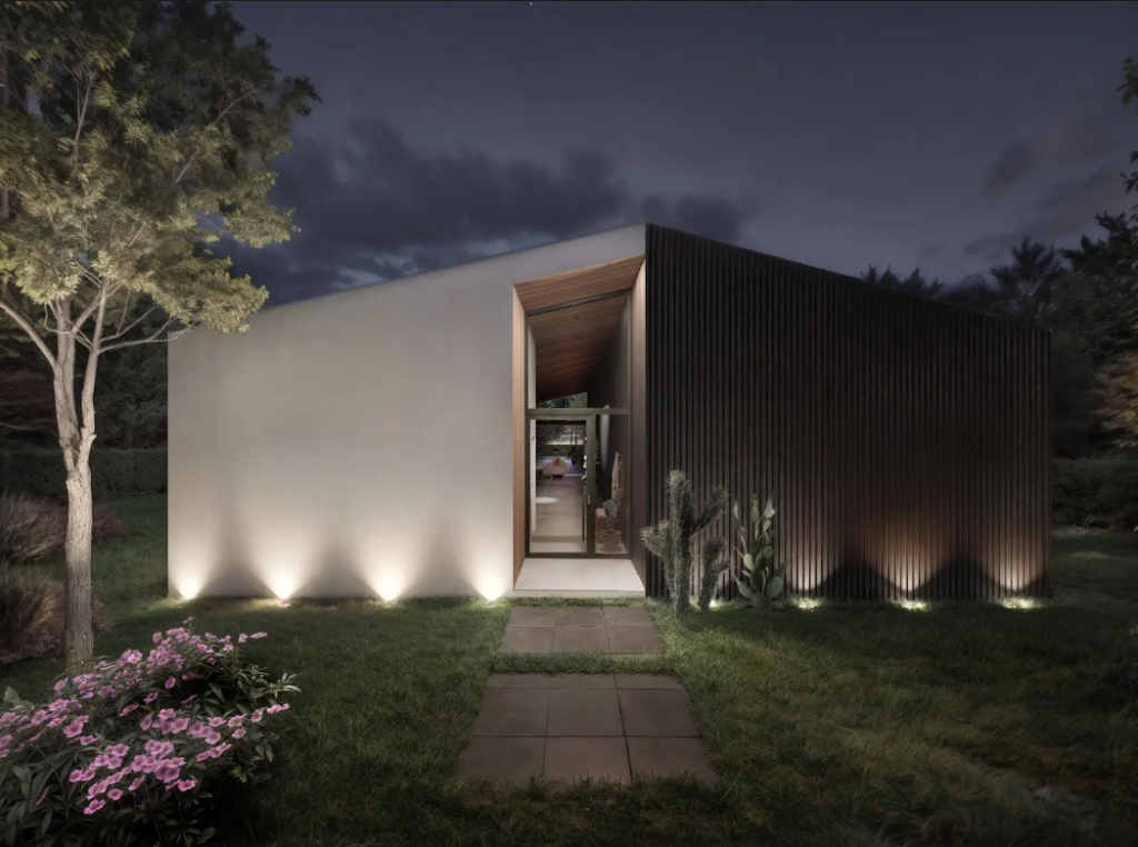 Imagem da fachada de um dos projetos arquitetônicos do Habitai Casas. 